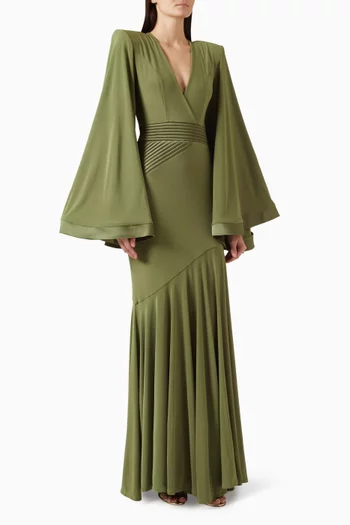 Illusion Survives Love Gown in Stretch Jersey