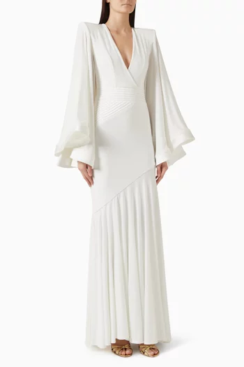 Illusion Survives Love Gown in Stretch Jersey