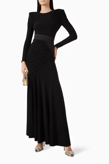 How Light She Is Gown in Stretch Jersey