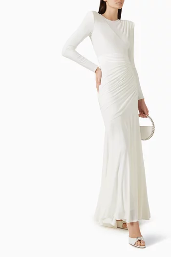 How Light She Is Gown in Stretch Jersey