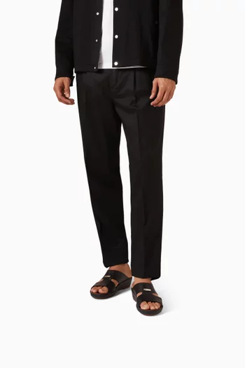حذاء مفتوح بينينسولا ماركا جلد غزال