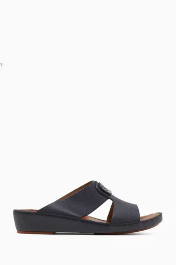 Peninsula Marca Sandals in Deer Leather