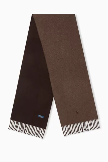 Fringe Scarf in Wool