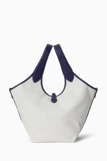 Medium Polo Play Tote Bag in Canvas