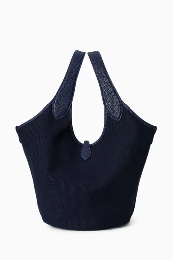 Medium Polo Play Tote Bag in Canvas