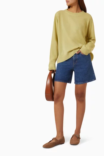 Boyfriend Sweater in Cashmere-blend
