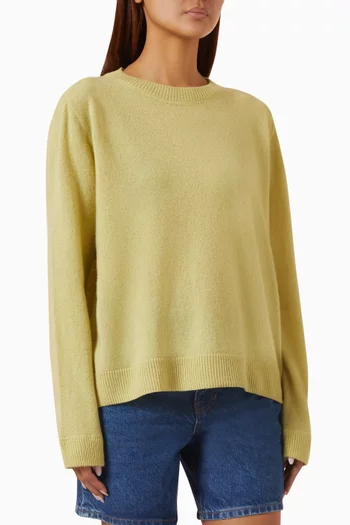 Boyfriend Sweater in Cashmere-blend