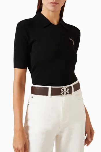 Miller Reversible Belt in Leather
