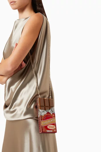 Milk Chocolate Candy Bar Clutch