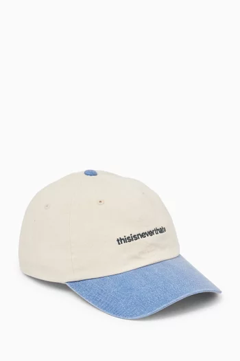 T-logo Cap in Cotton-twill