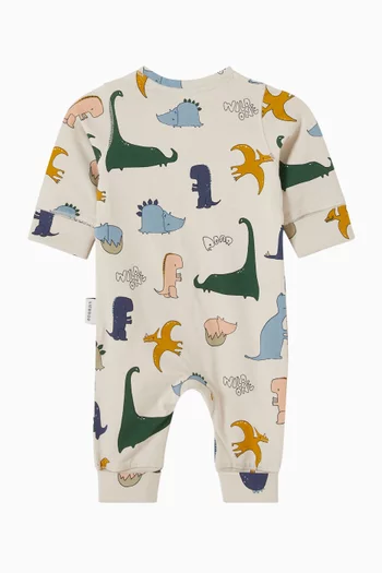 Birk Printed Romper in Cotton