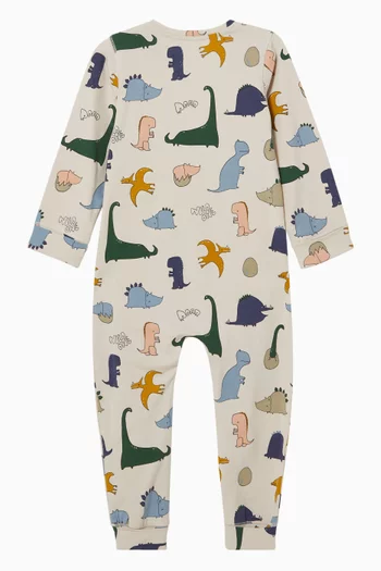 Birk Printed Romper in Cotton