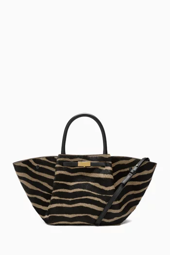 Midi New York Tote Bag in Haircalf