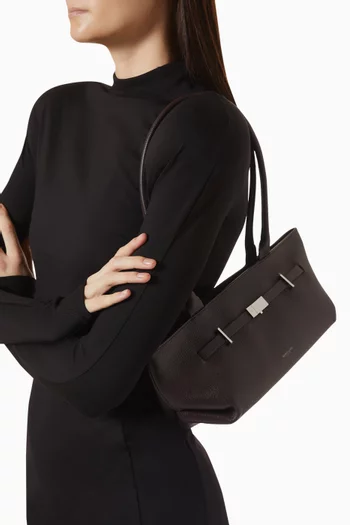 Small New York Shoulder Bag in Grain Leather