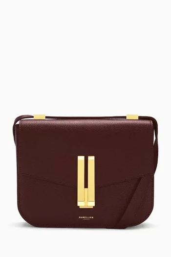 Medium Vancouver Crossbody Bag in Grain Leather