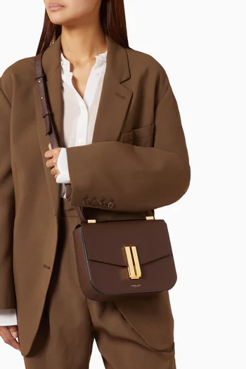 The Vancouver Crossbody Bag in Grain Leather