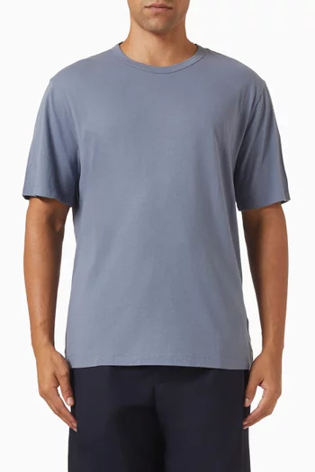 Crewneck T-shirt in Cotton-jersey