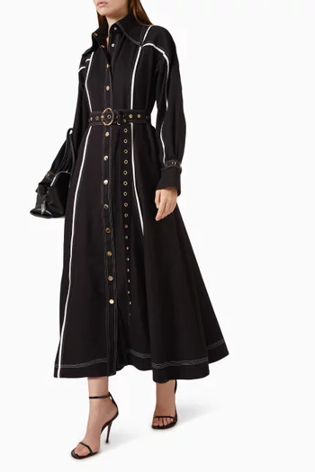 Si Belted Dress