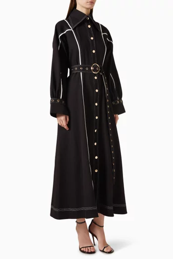Si Belted Dress