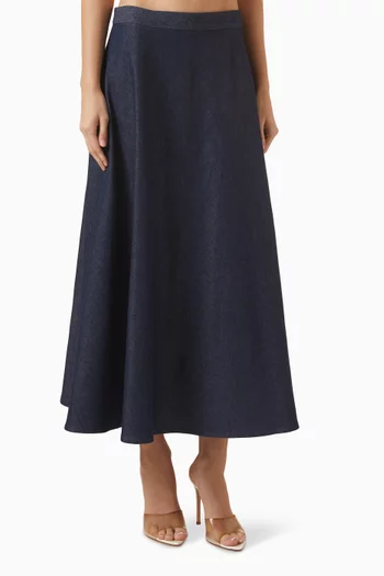 Stella Skirt in Denim