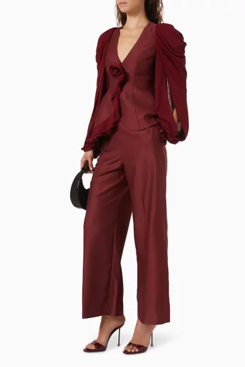 Wide-leg Pants