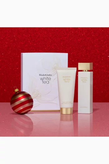 مجموعة هدايا ماء عطر وايت تي، قطعتين
