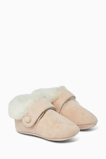 MiniMuni Prewalkers in Suede