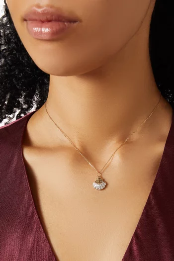 Diamond Venus Necklace in 14kt Gold