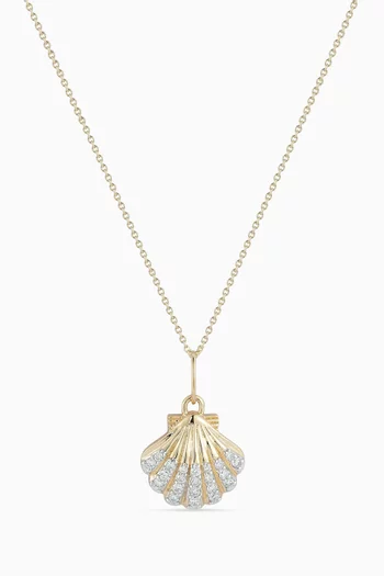 Diamond Venus Necklace in 14kt Gold