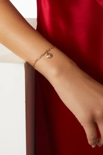 Petite Venus Anklet in 14kt Gold