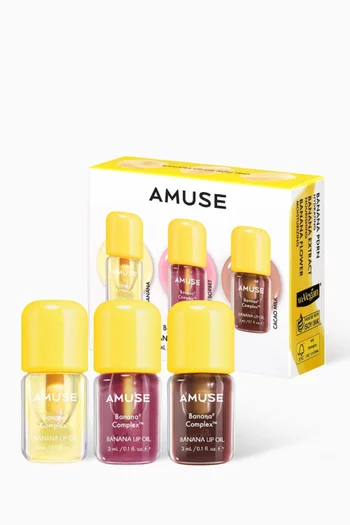 Banana Lip Oil Mini Trio