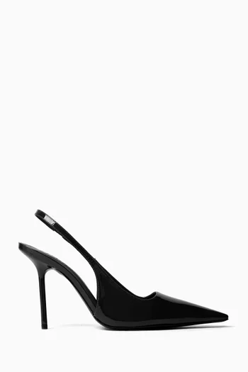 Lucy Slingback 105 Pumps in Patent Leather