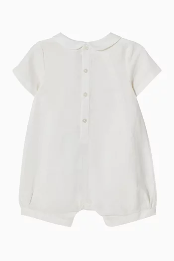 Dressy Short Linen Romper