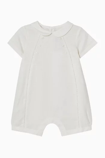 Dressy Short Linen Romper