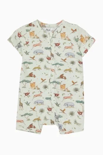 Sway Zip Romper in Organic Cotton