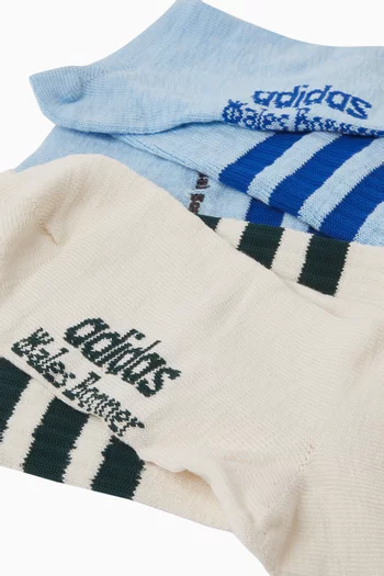 Logo-print Socks in Cotton