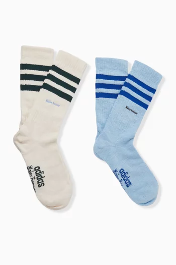 Logo-print Socks in Cotton