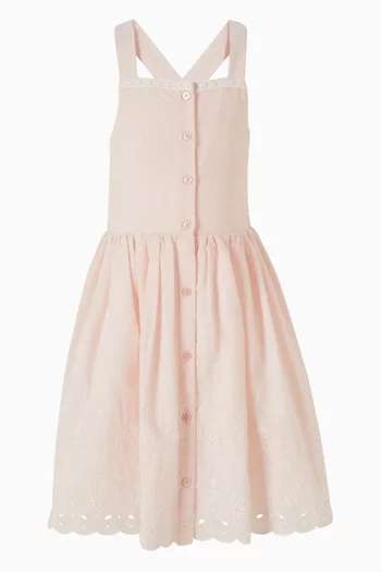 Sleeveless Dress in Cotton