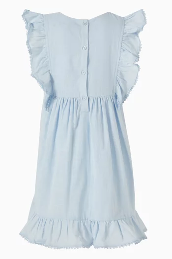 Poppy Embroidered Yoke Dress