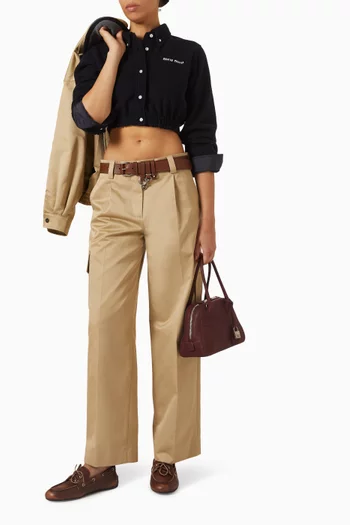 Chino Cargo Pants in Cotton