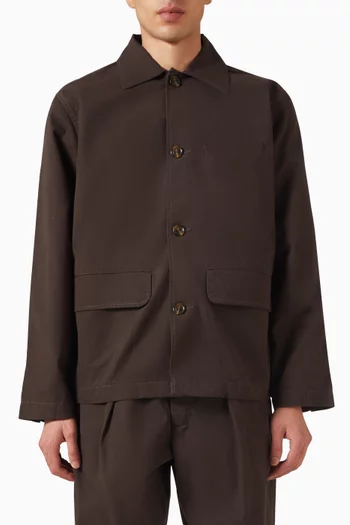 Warmus Jacket in Micro Canvas