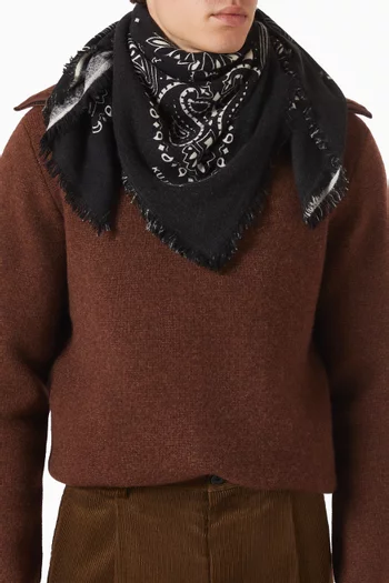 Hachiko Bandana Scarf in Cashmere