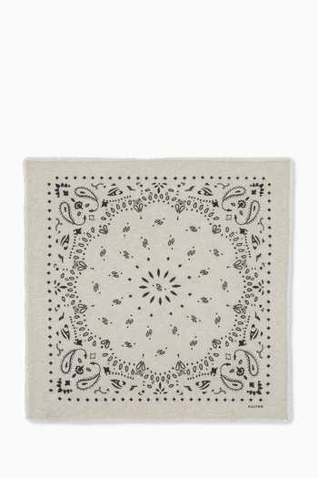Hachiko Bandana Scarf in Cashmere