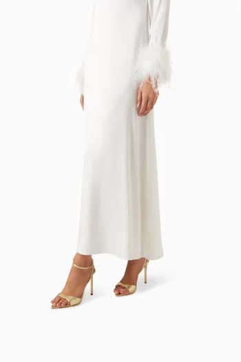 Molly 105 Sandals in Metallic Leather
