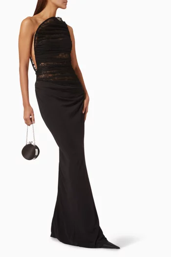 Concave Wired Gown in Lace
