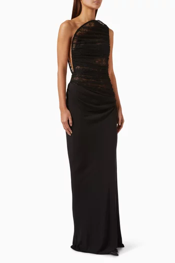 Concave Wired Gown in Lace