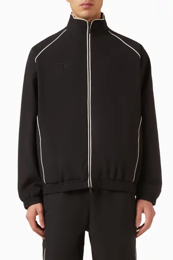 Seersucker Track Jacket