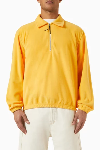 Polar Zip Sweatshirt in Fleece