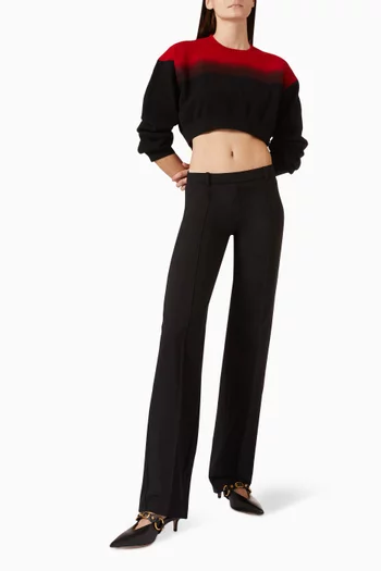 Slim Pants in Stretch-cotton