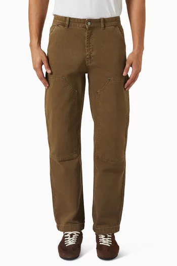 Lucas Carpenter Straight-leg Pants in Cotton